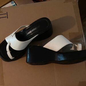 White Platform Sandals